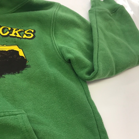 Little boys John Deere hoodie size 7 dirt rocks - Picture 5 of 6